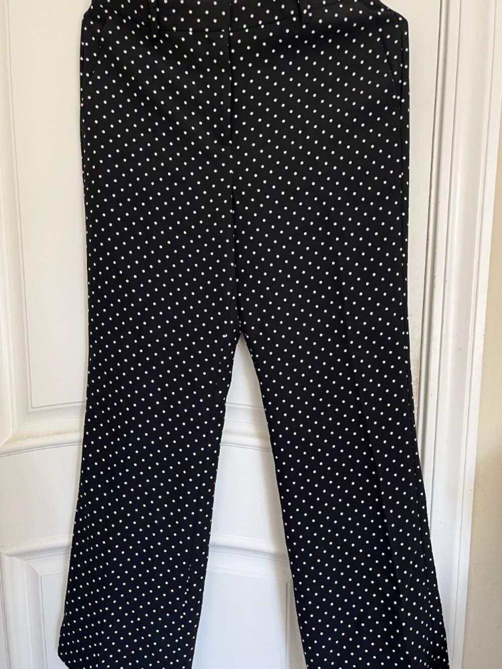 NWT Ann Taylor Polka Dot Trouser Pants Size 4 (The Jayne)